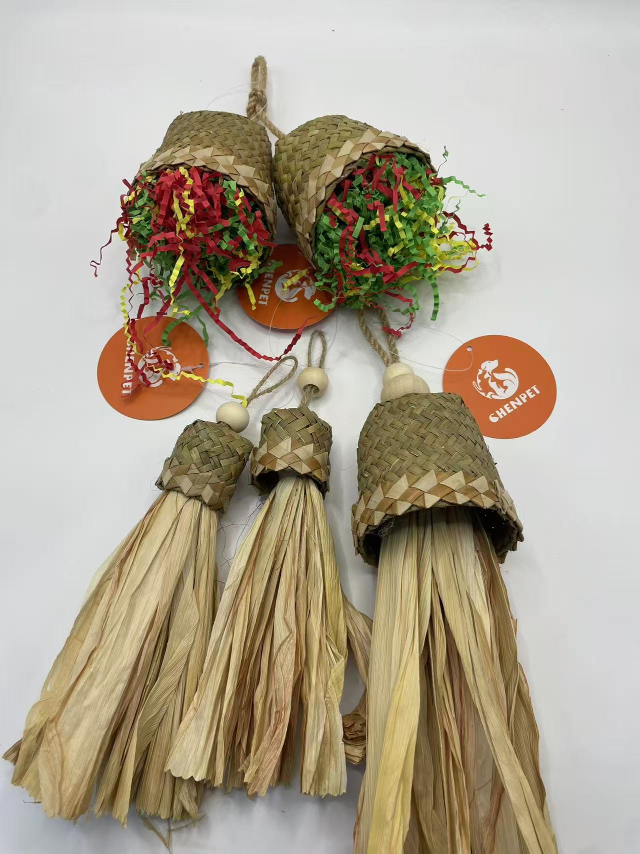 Chenpet Corn Husk Natural Small Pets Relaxing Chewing Toys