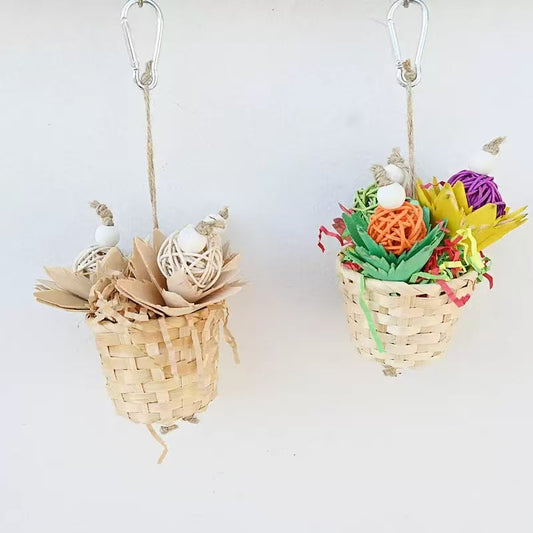 Chenpet Wood Paper Small Pets Chewing Play Toys