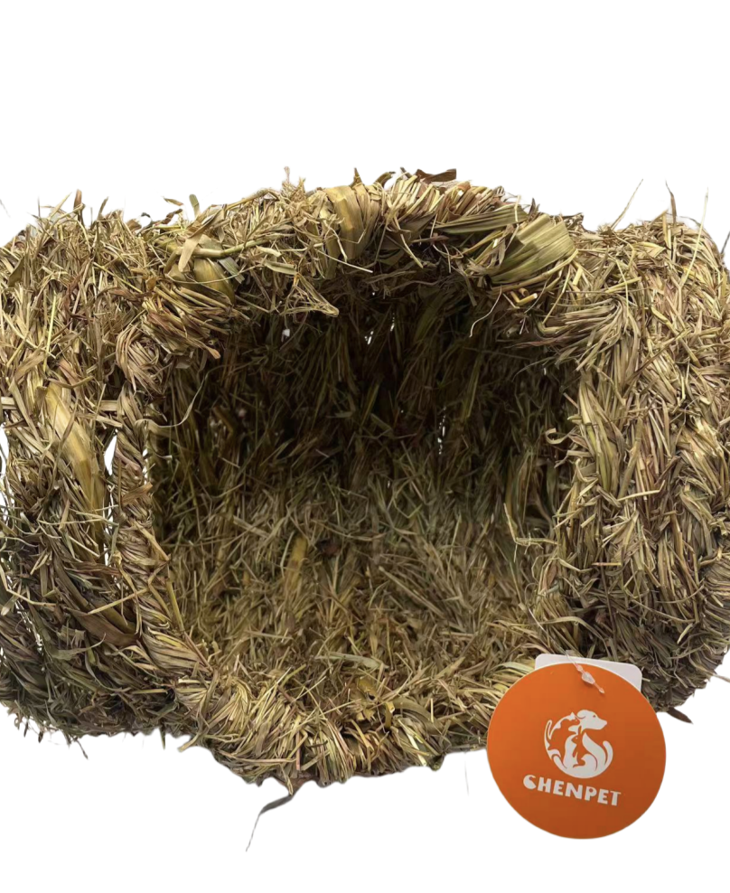 Chenpet Customized Small Pets Natural Grass Playing Tunnels