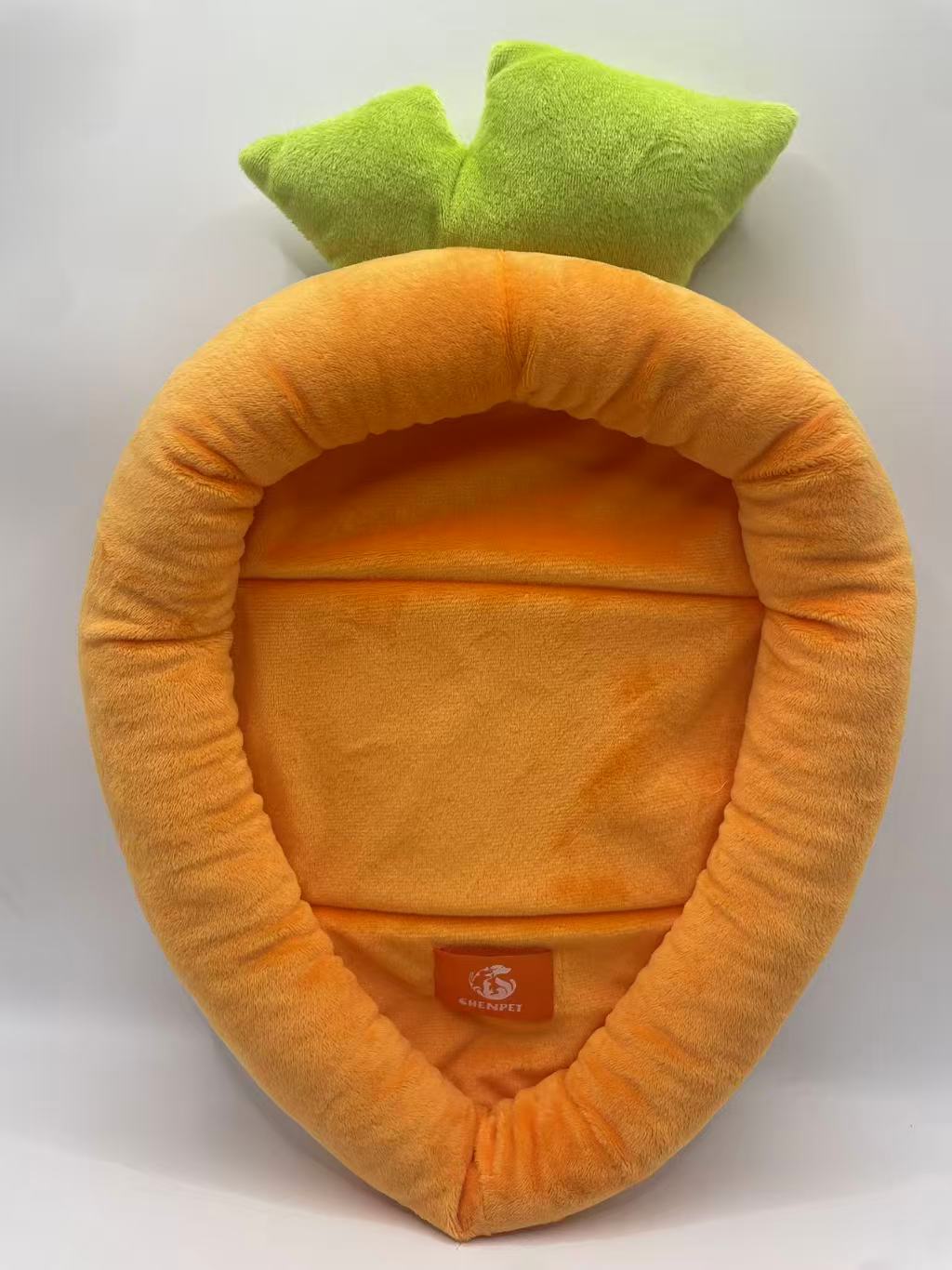 Chenpet Manufacturer Flannel Carrots Design Small Pets Beds