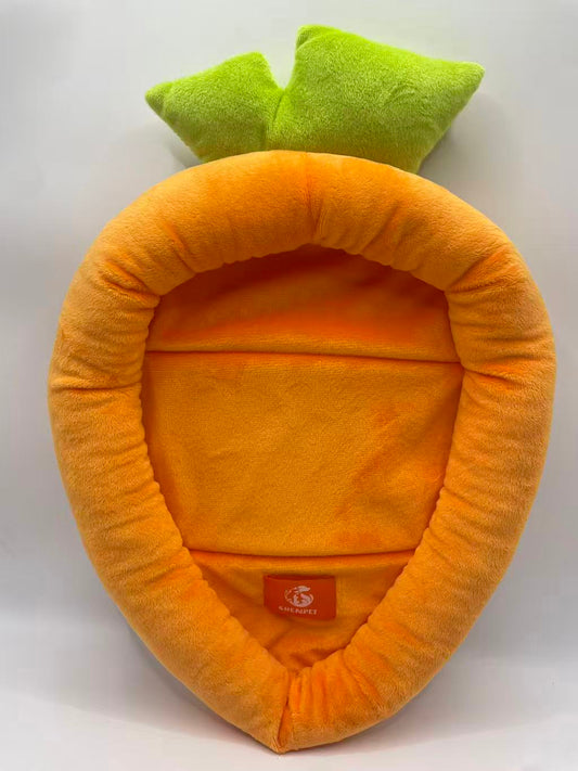 Chenpet Manufacturer Flannel Carrots Design Small Pets Beds