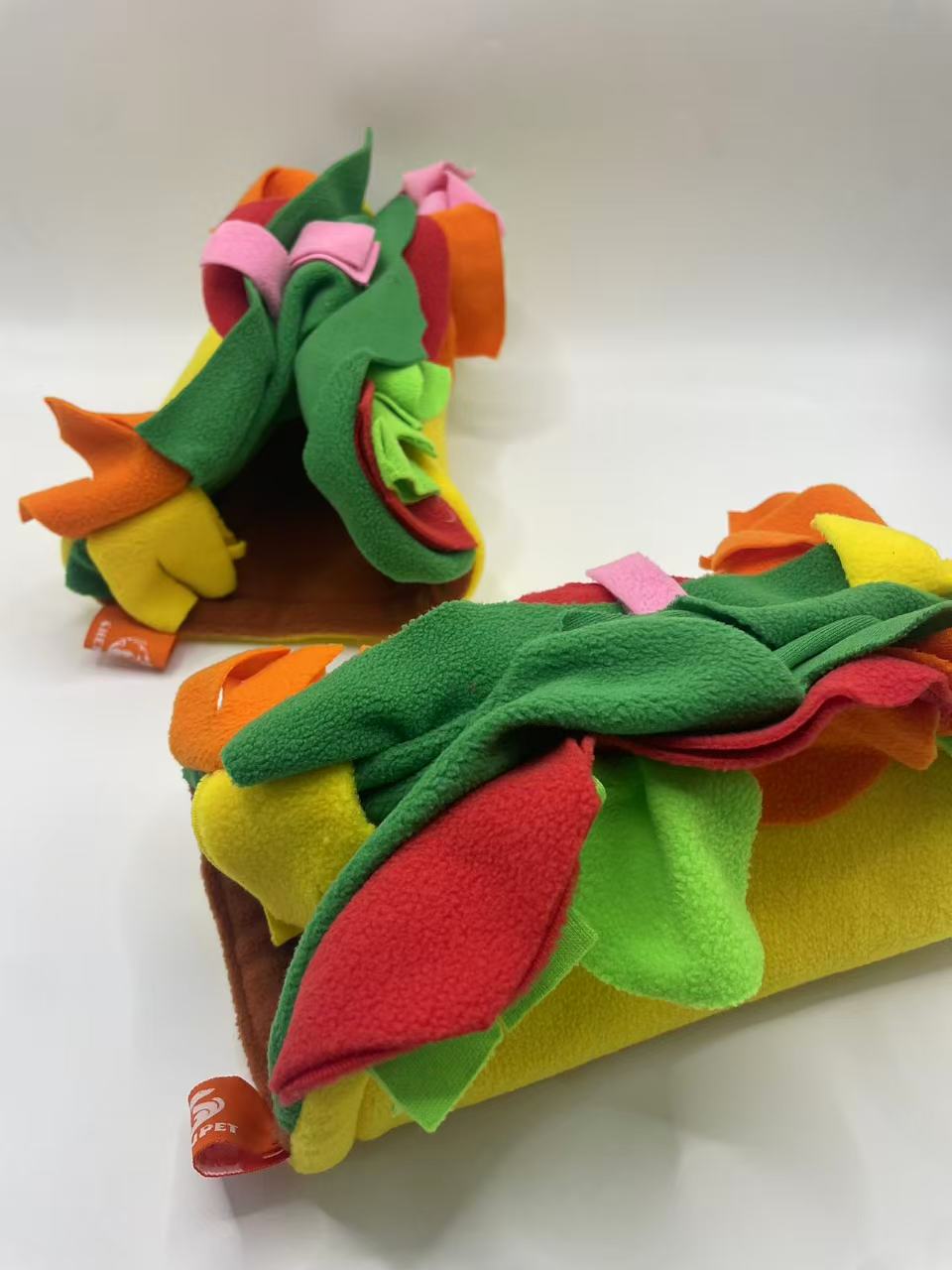 Chenpet Soft Funny Taco Design Winter Small Pets Tunnels