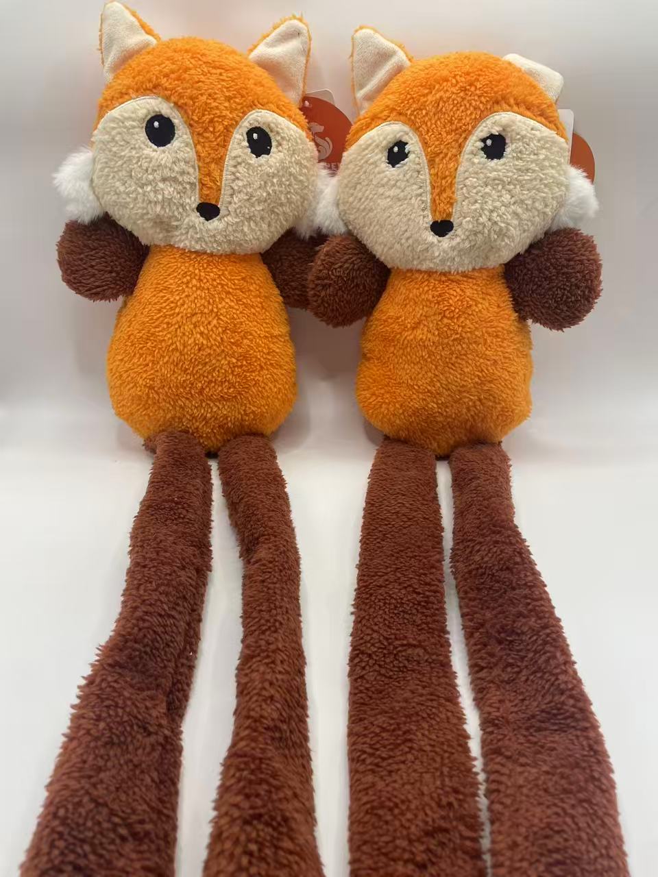 Chenpet Wholesale Fox Design Plush Dog Toys
