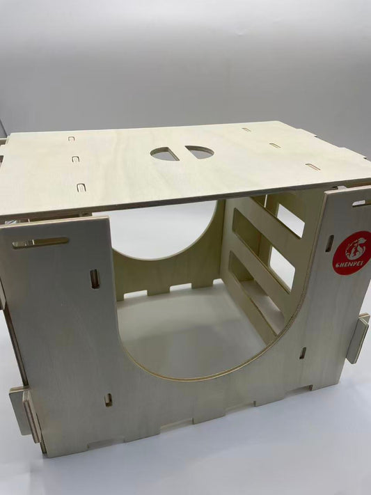 Chenpet Manufacturer Wooden Grass Hay Rack Small Pets