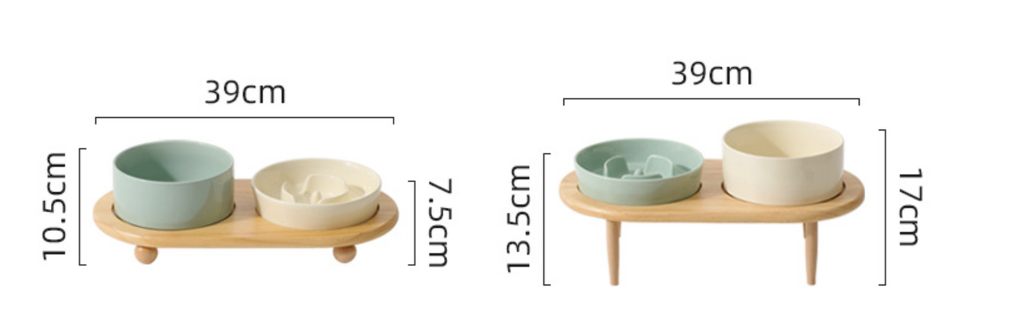 Chenpet Ceramics Pet Bowls Dog Bowls Water Bowls