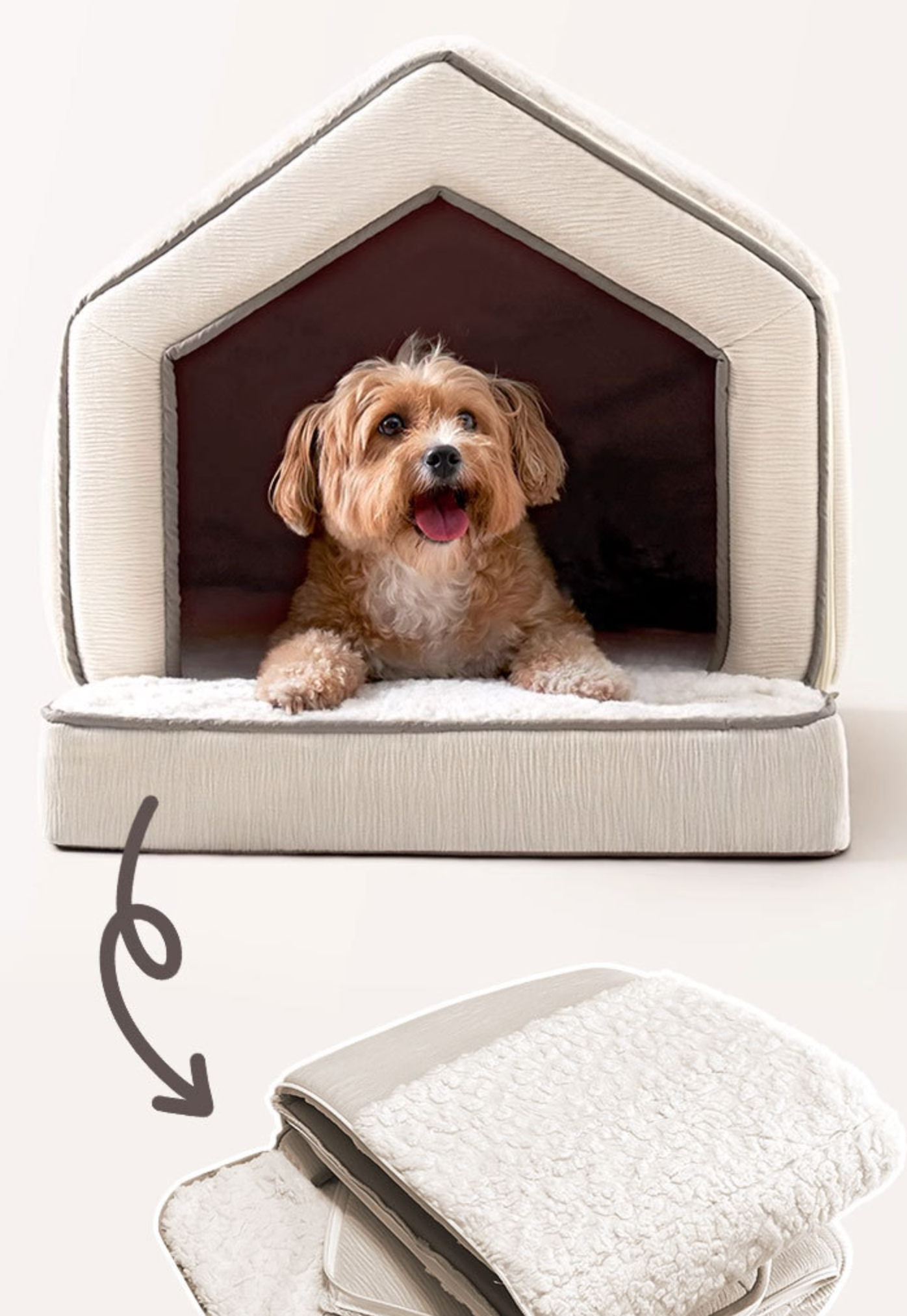Chenpet Warm Winter Pet Dog Foldable House
