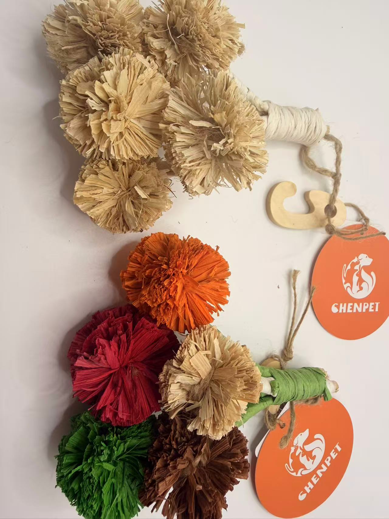 Chenpet Hot Selling Corn Husk Small Pets Toys