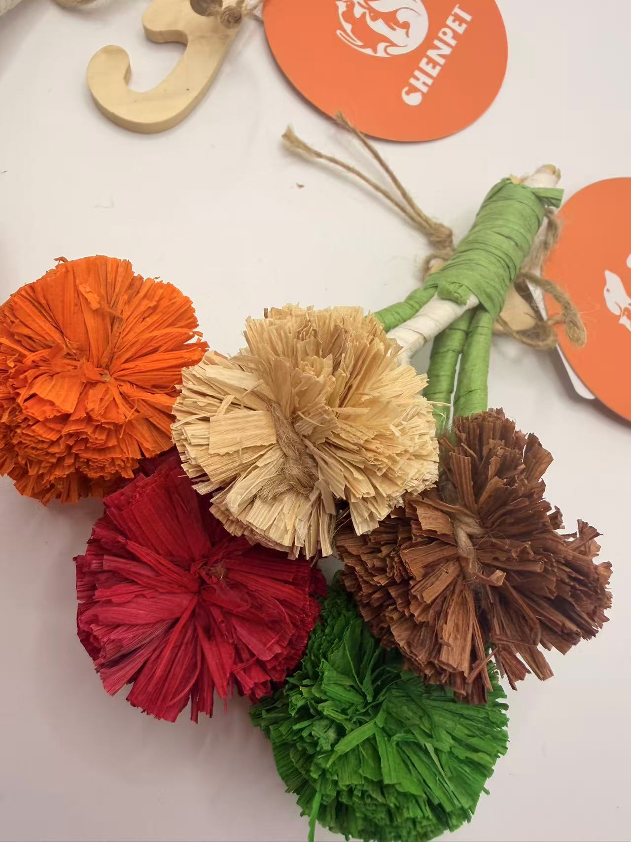 Chenpet Hot Selling Corn Husk Small Pets Toys