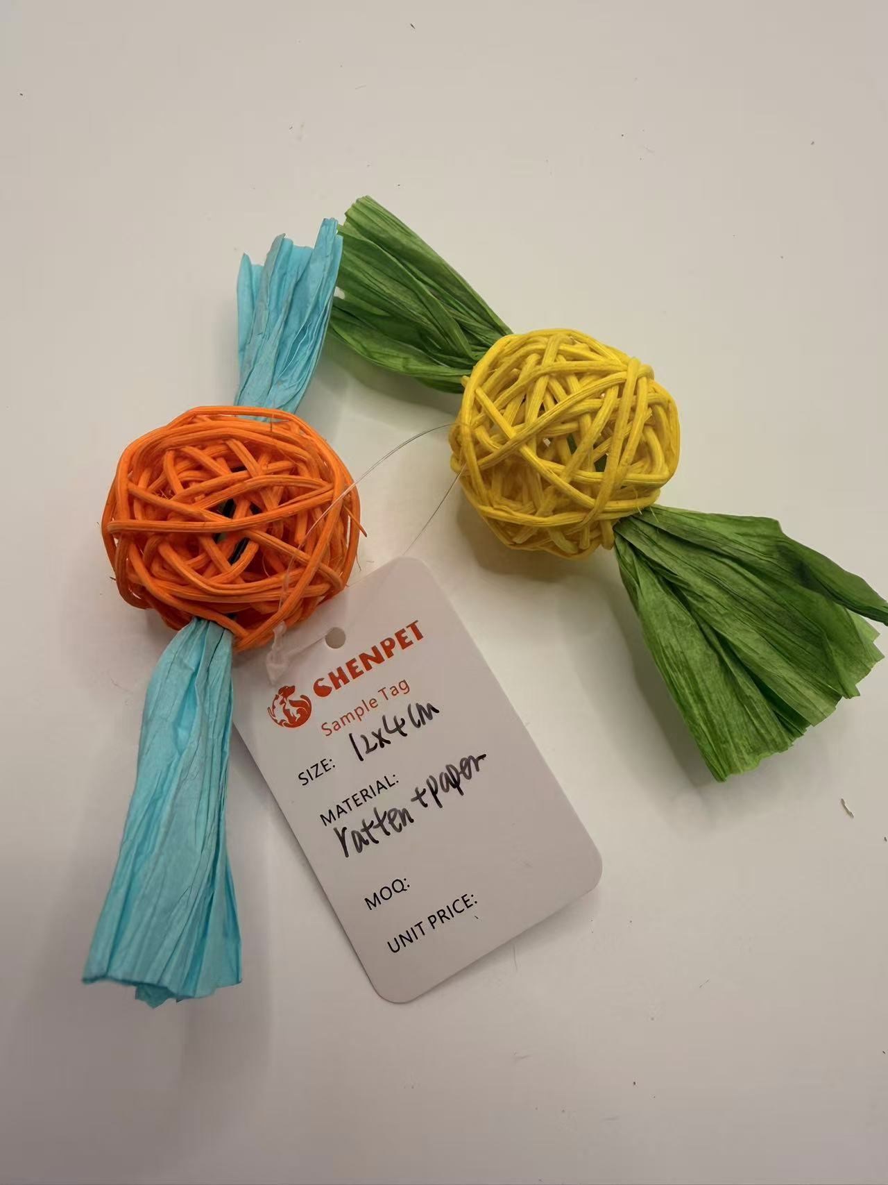 Chenpet Hot Selling Natural Small Pet Handmade Toys