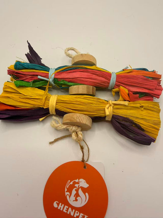 Chenpet Customized Corn Husk Natural Material Small Pet Toys