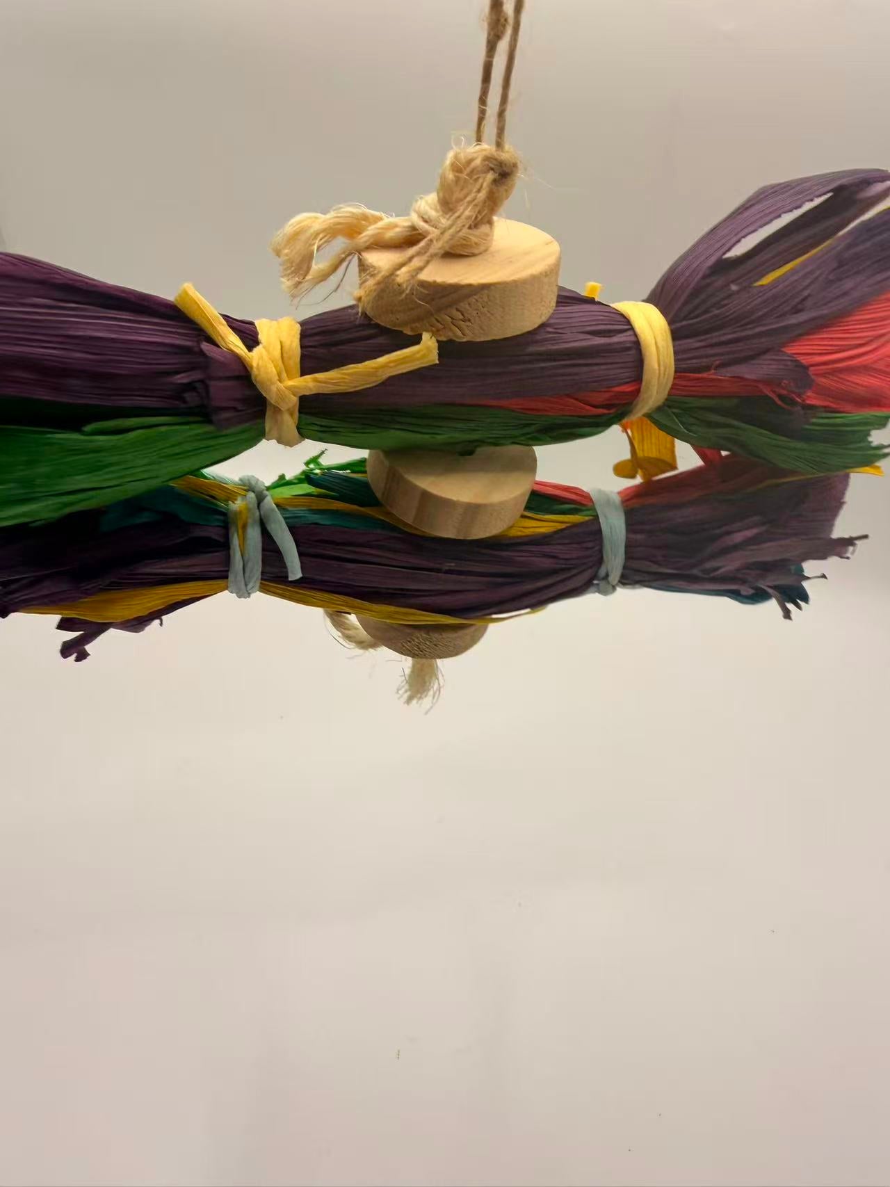 Chenpet Customized Corn Husk Natural Material Small Pet Toys