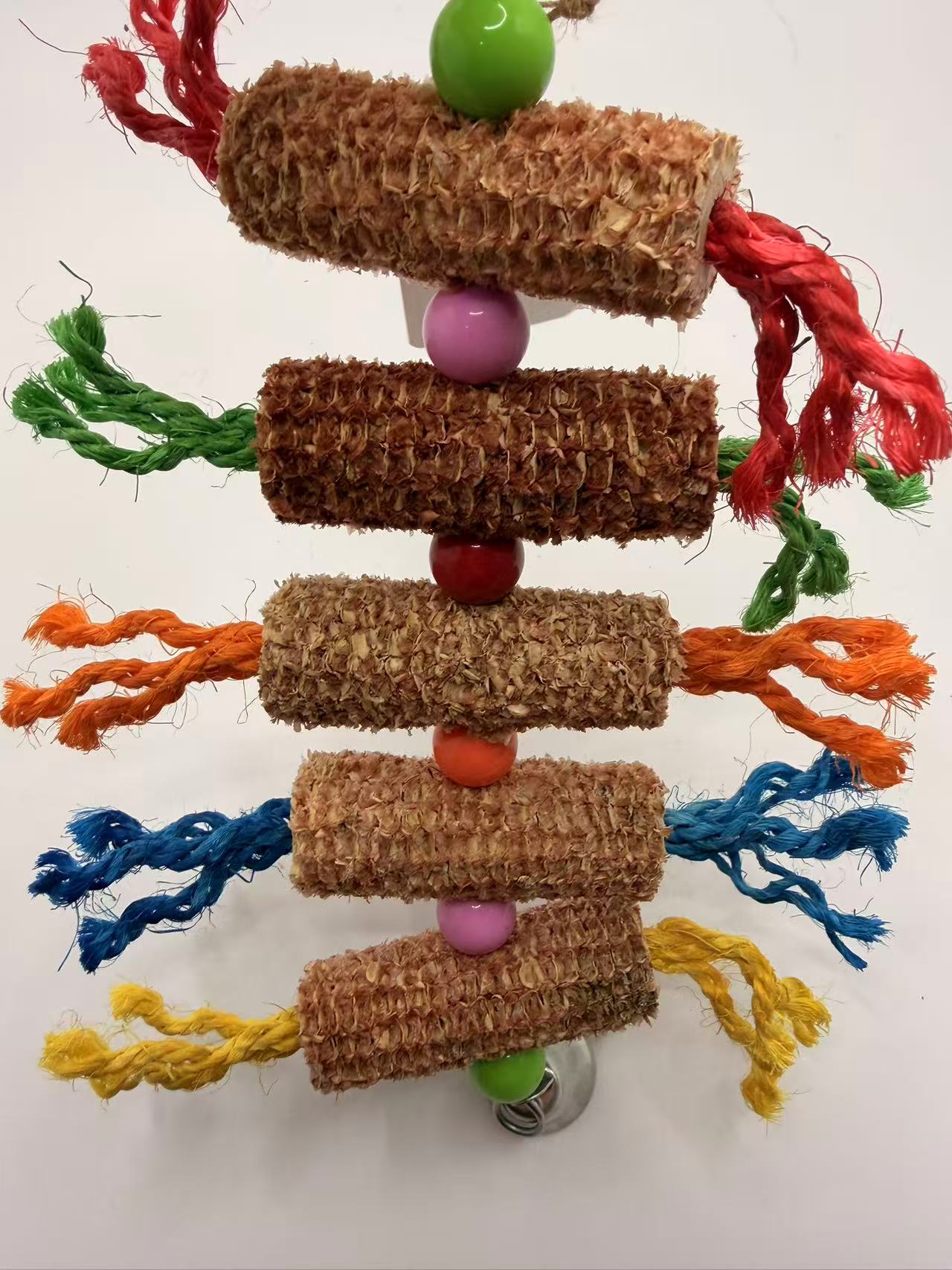 Chenepet Colorful Corn Cob Small Pets Natural Toys