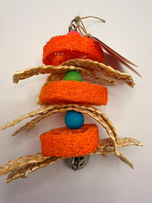 Chenpet Luffa Hand Made Chewing Small Pets Toys