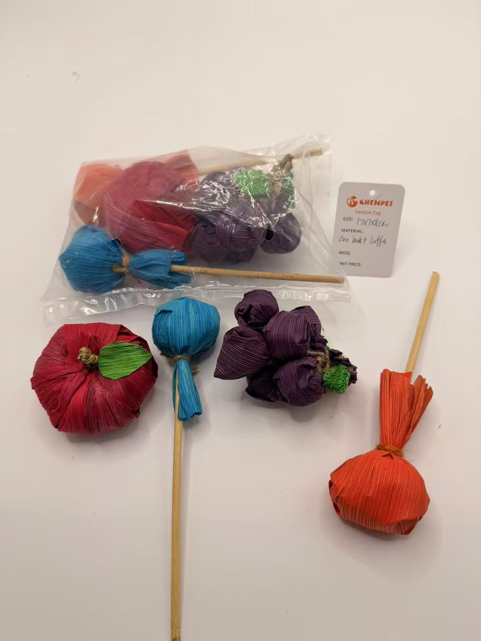 Chenpet Wholesale Corn Husk Small Pets Chew Toys