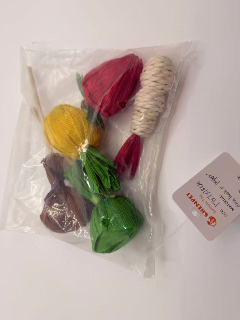 Chenpet Factory New Design Vegetable Series Small Pets Toys