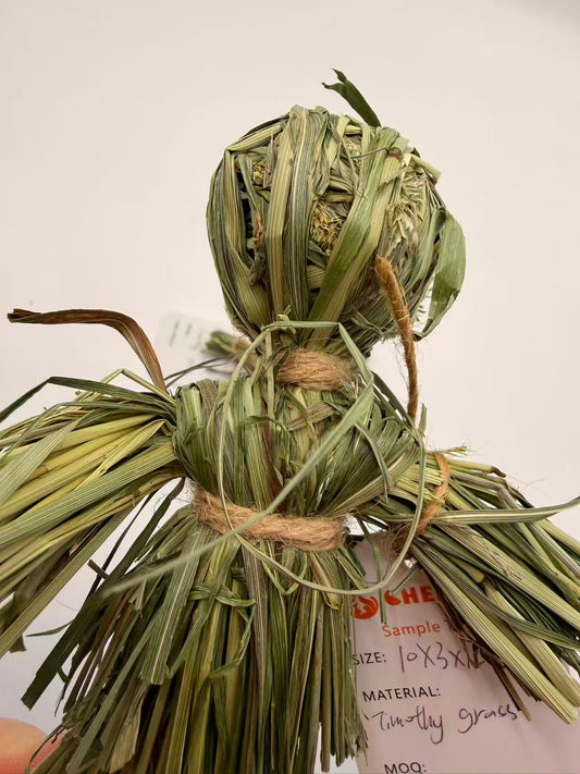 Chenpet Manufacturer New Design Timothy Grass Hand Made Small Pets Toys