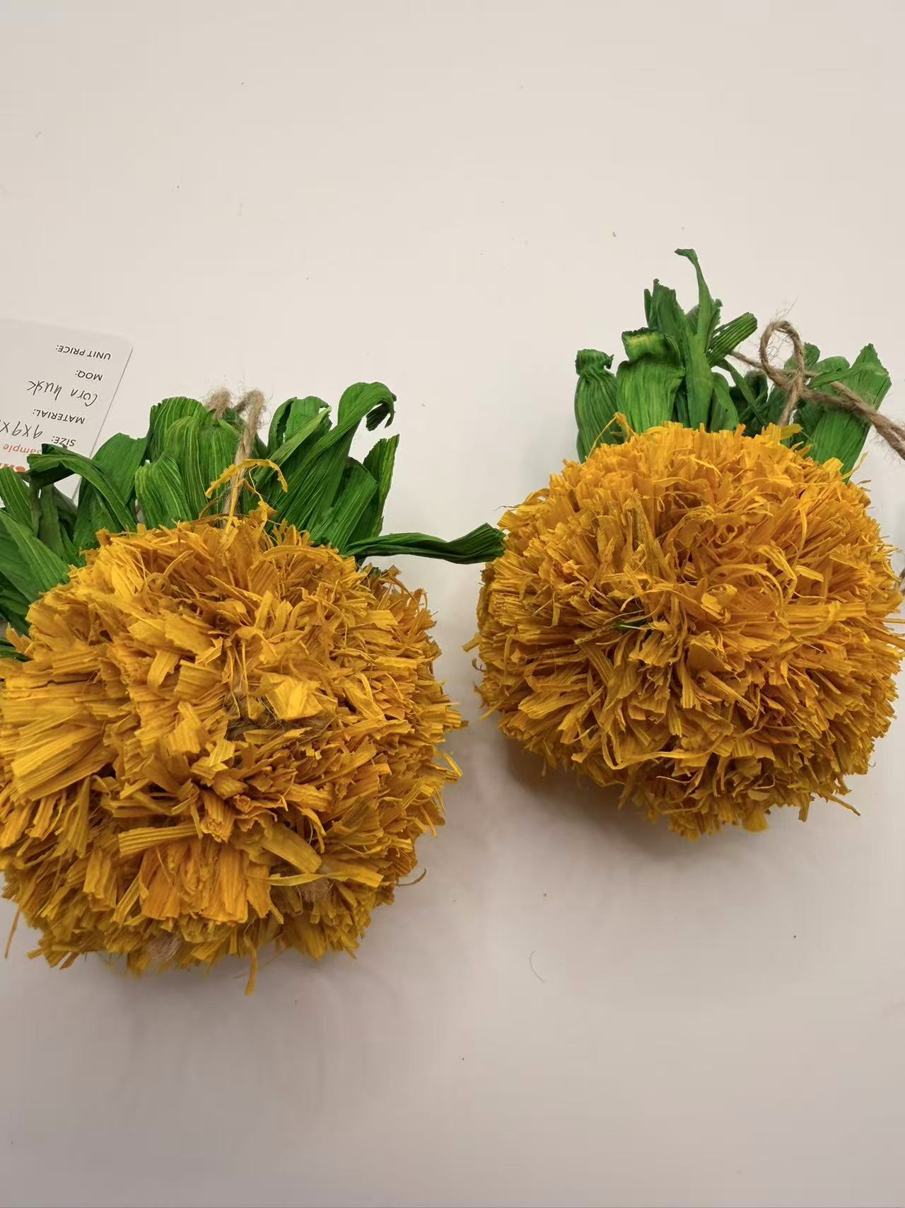 Chenpet Manufacturer Corn Husk Pineapple Design Small Pets Toys