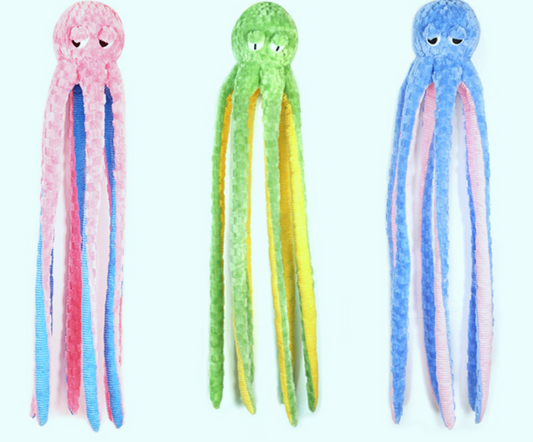 Chenpet Hot Selling Big Octopus Plush Funny Interactive Dog Toys