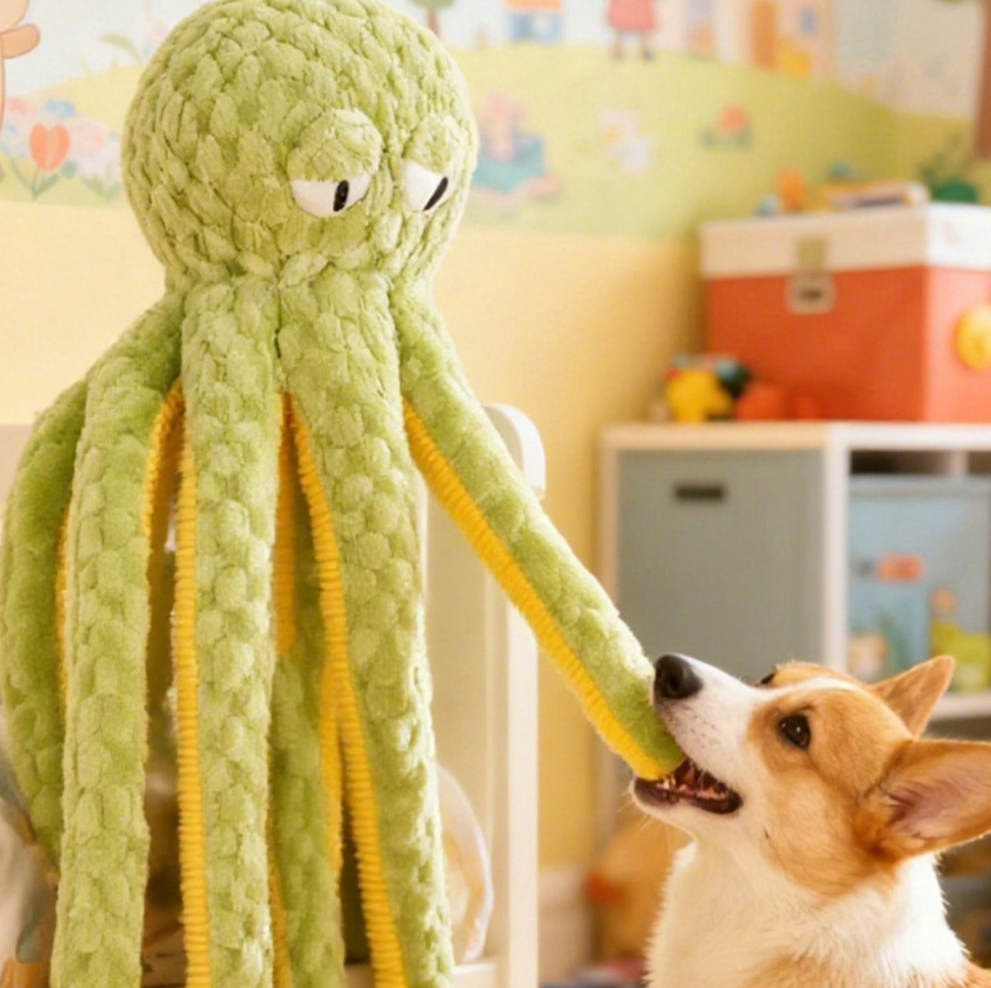 Chenpet Hot Selling Big Octopus Plush Funny Interactive Dog Toys
