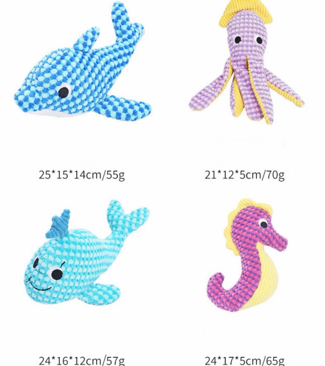 Chenpet Squeaky Companion Toy for Dogs