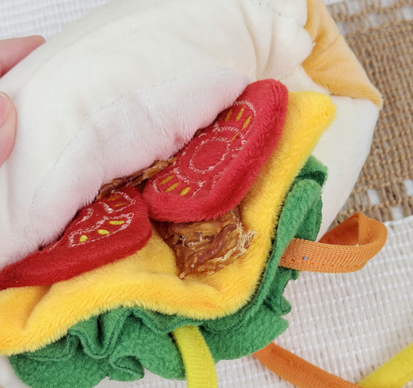 Chenpet Sandwich Store Food Interactive Dog Play Toys