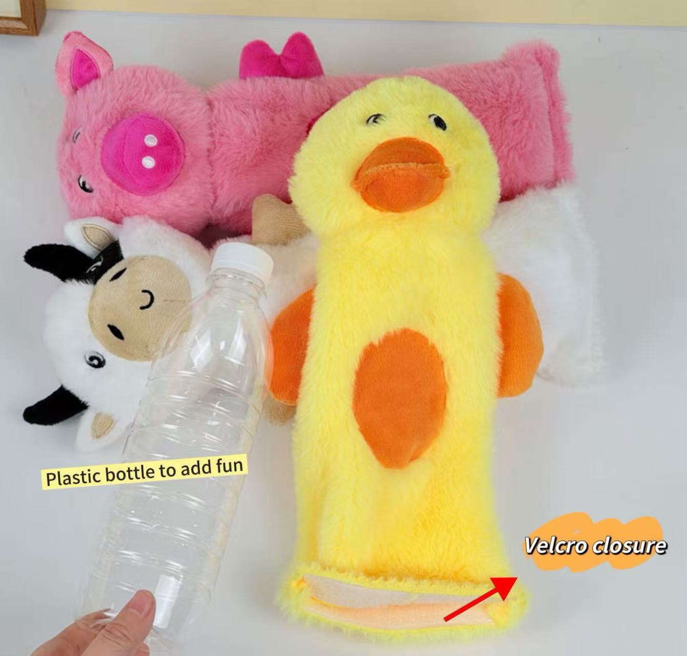 Chenpet New Design Plastic Bottle Inside To Add Fun Dog Toys