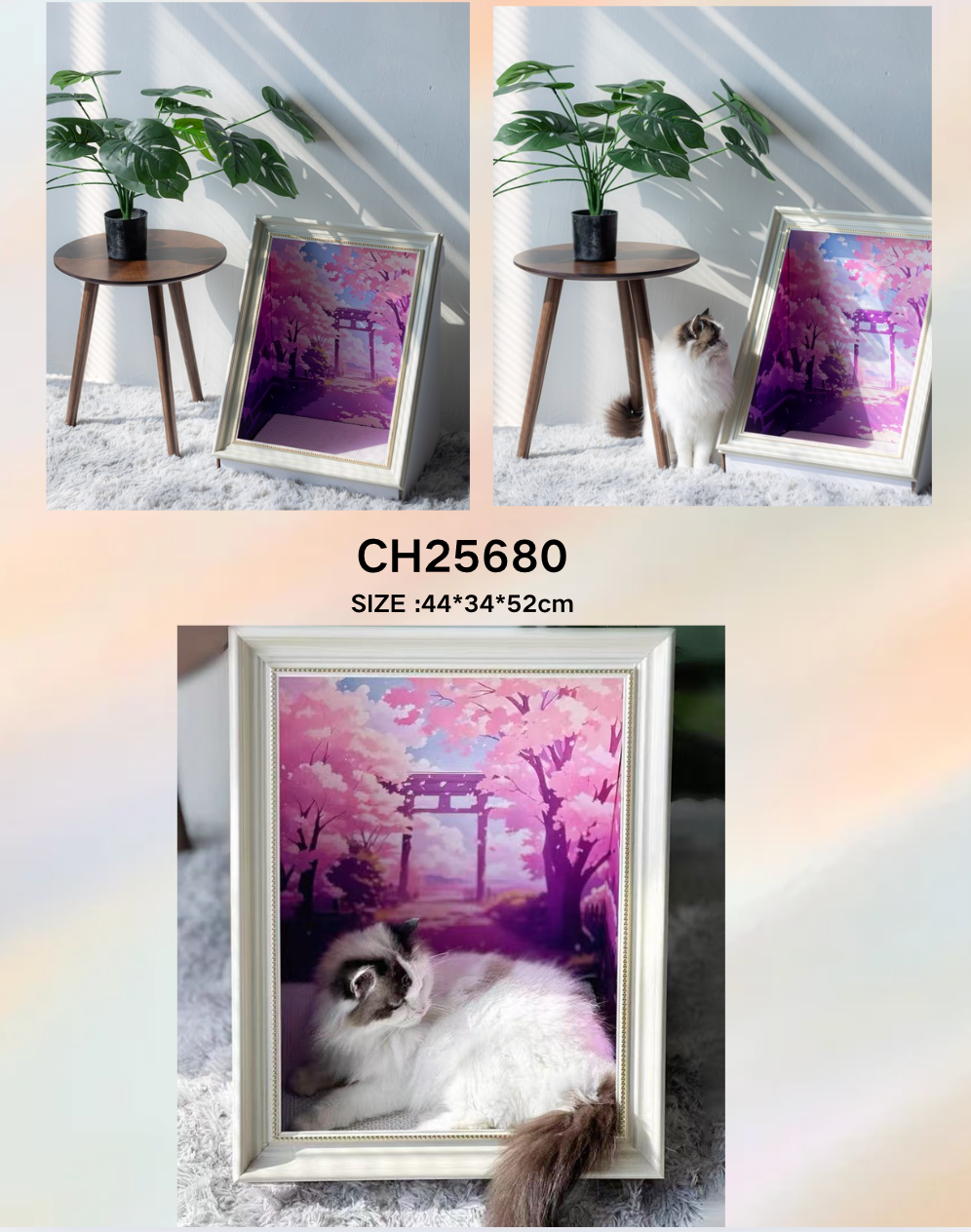 Chenpet Wholesale Hot Selling Oil Painting Cat Scratchers