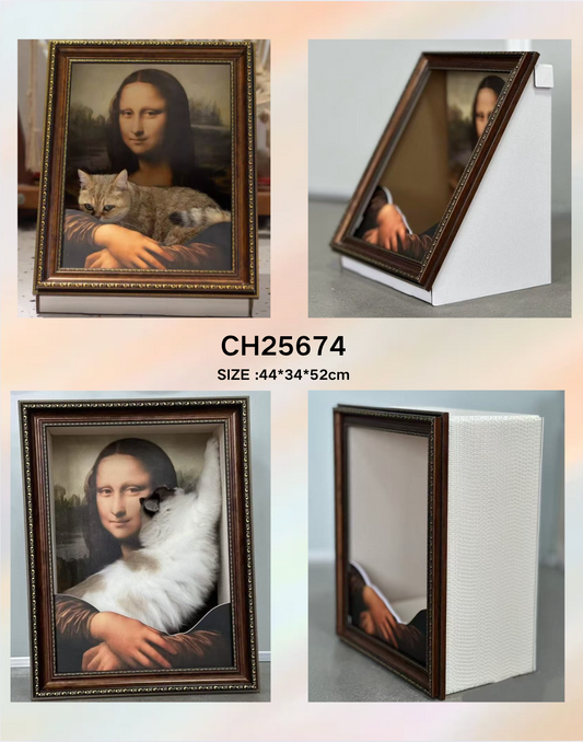 Chenpet Wholesale Hot Selling Oil Painting Cat Scratchers