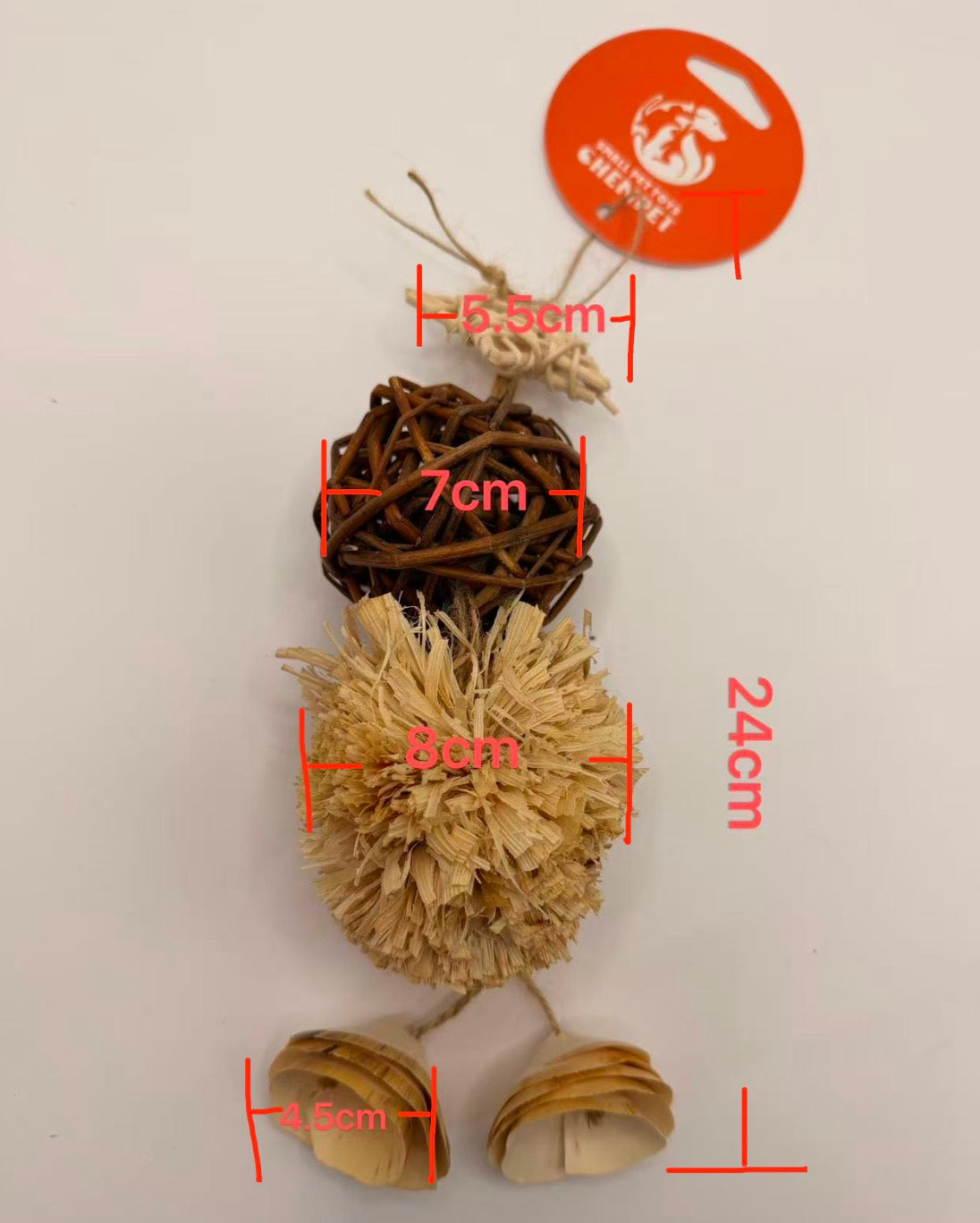 Chenpet New Exclusive Natural Small Pet Toys