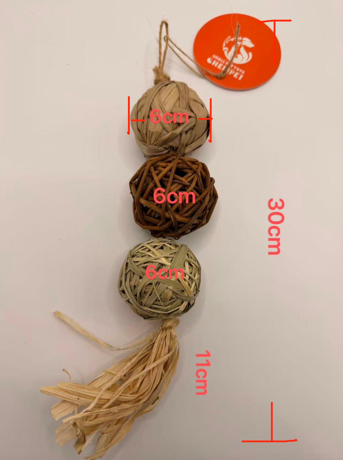 Chenpet New Exclusive Natural Small Pet Toys