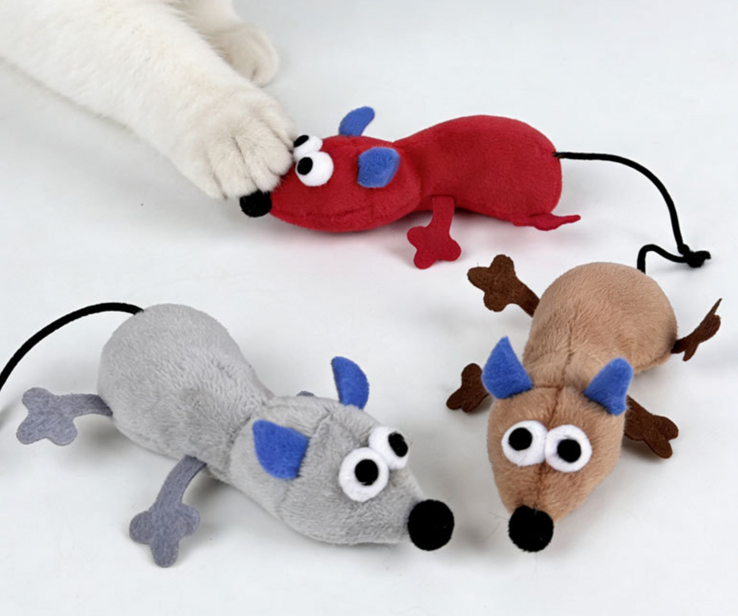 Chenpet New Design Mouse Plush Cat Toys Pet Play