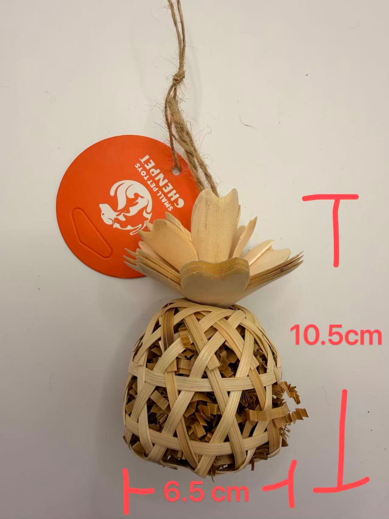 Chenpet Natural Handmade Small Pets Play Chewing Toys