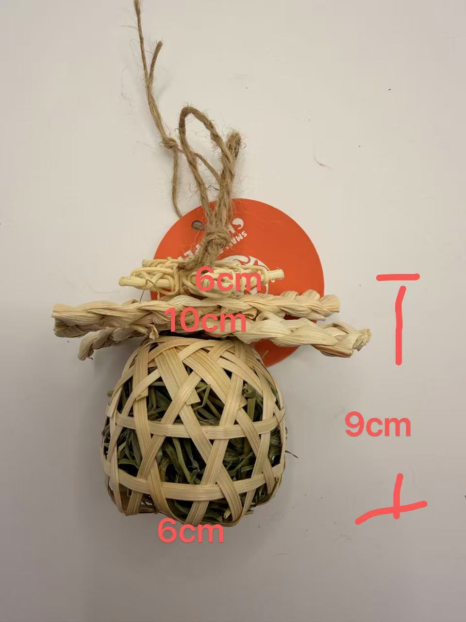 Chenpet Natural Handmade Small Pets Play Chewing Toys