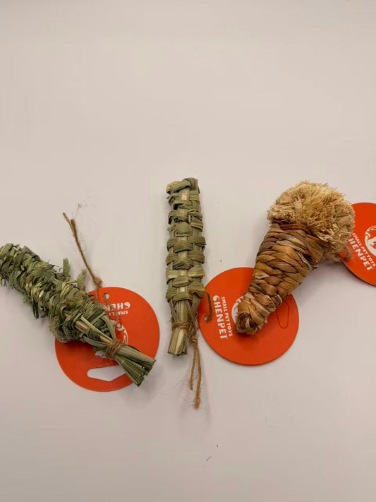 Chenpet NEW Exclusive Hand Made Natural Small Pets Chewing Toys