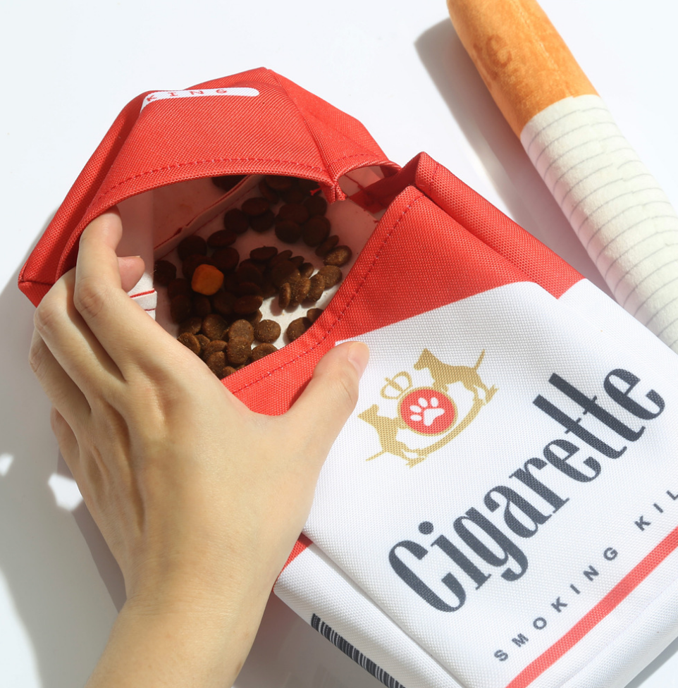 Chenpet Wholesale Cigarette Pet Plush Dog Toys