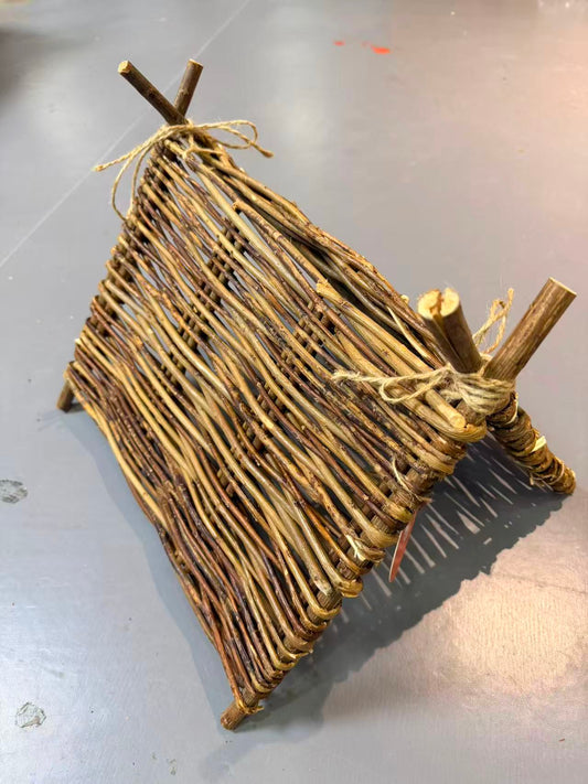 Chenpet Wholesale Wicker Handmade Small Pets Hide Out