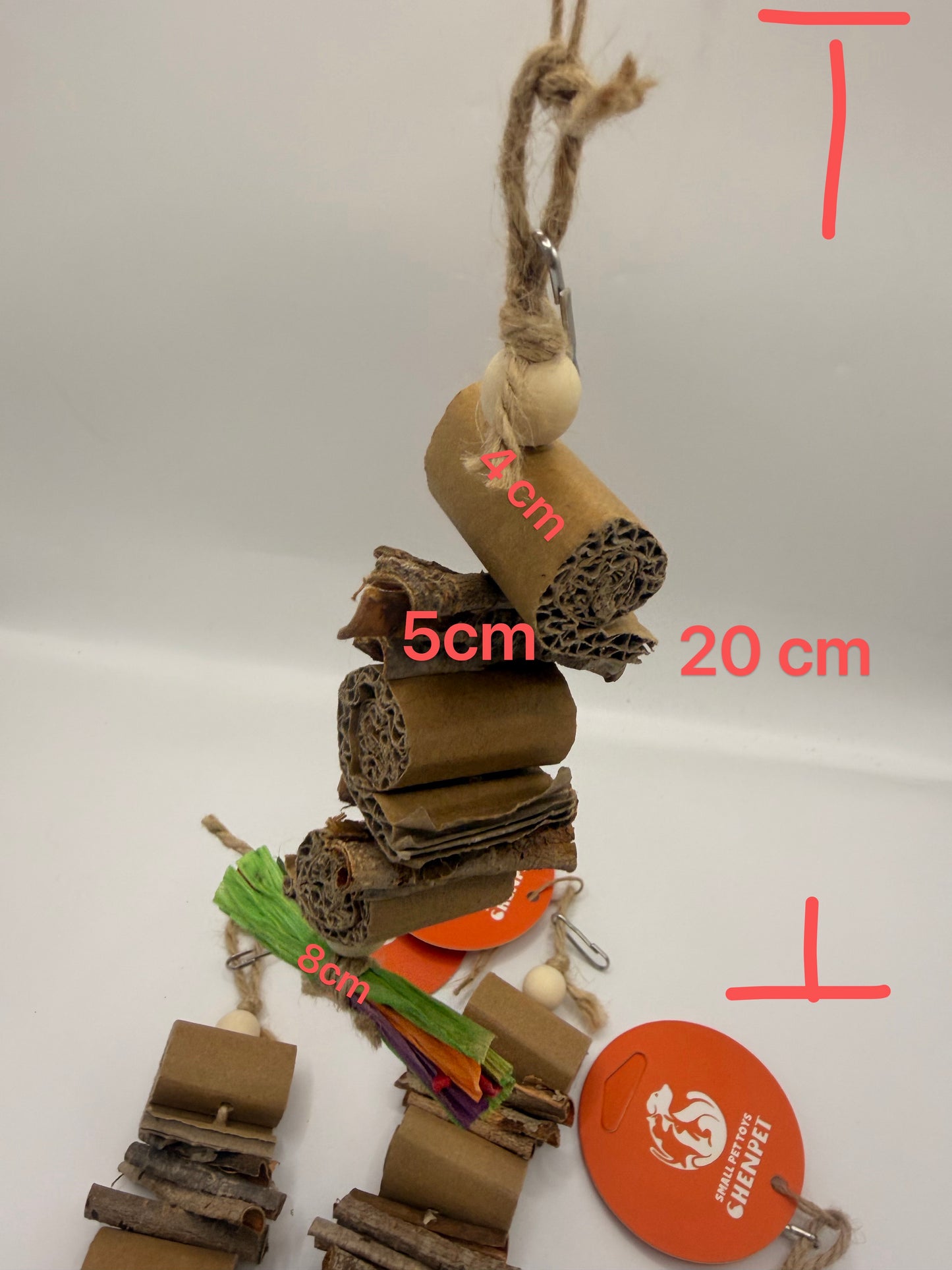 Chenpet New Design Natural Paper Small Pet Toys