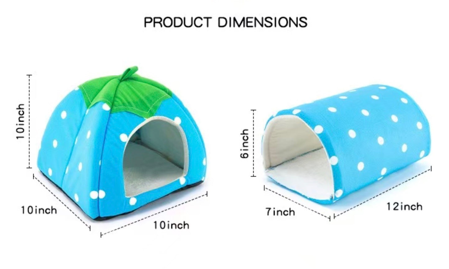 Chenpet Wholesale Winter Lovely Small Pets Beds And Tunnels
