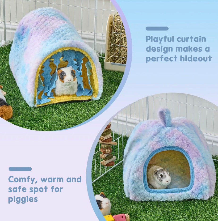 Chenpet Wholesale Custom Flannel Small Pets Winter Beds Tunnels