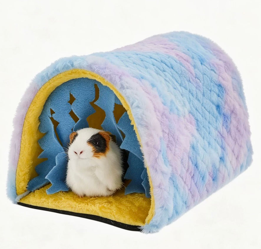Chenpet Wholesale Custom Flannel Small Pets Winter Beds Tunnels