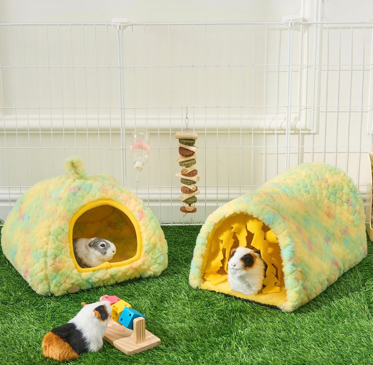 Chenpet Wholesale Custom Flannel Small Pets Winter Beds Tunnels