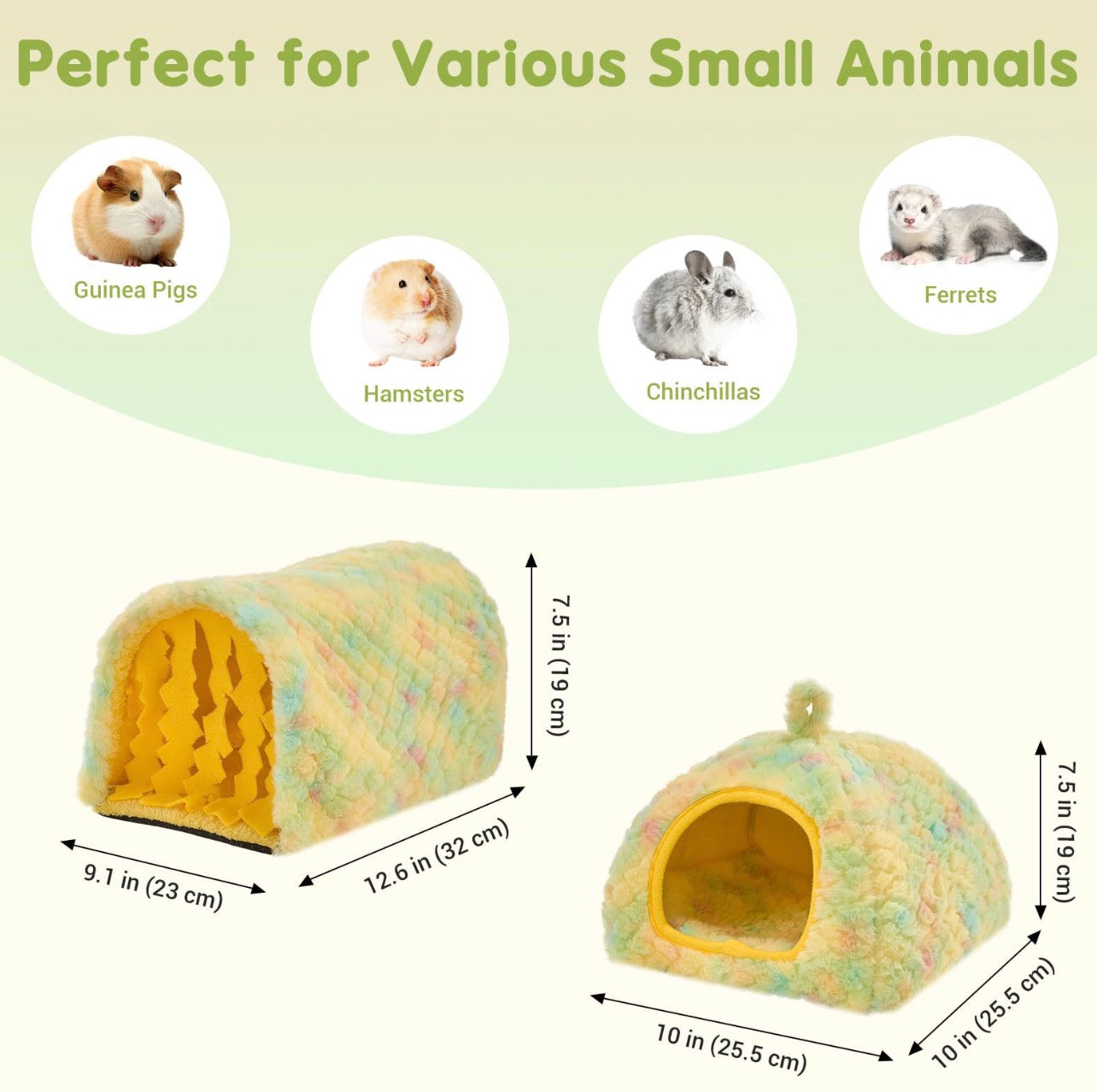 Chenpet Wholesale Custom Flannel Small Pets Winter Beds Tunnels