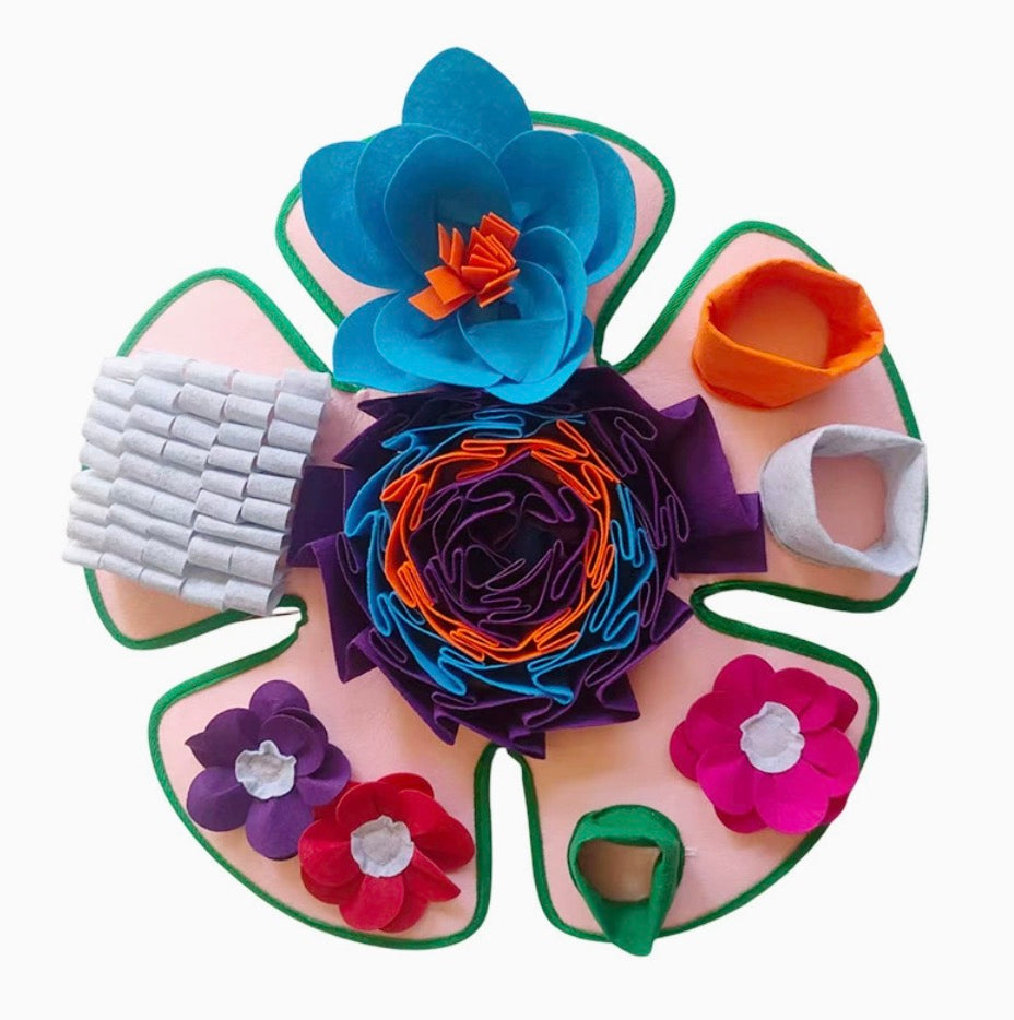 Chenpet Wholesale Hot Selling Flower Dog Felt Snuffle Mats