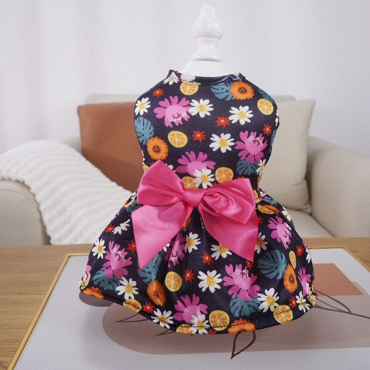 Chenpet New Design Hawaii Holiday Style Pet Apparels Pet Dresses
