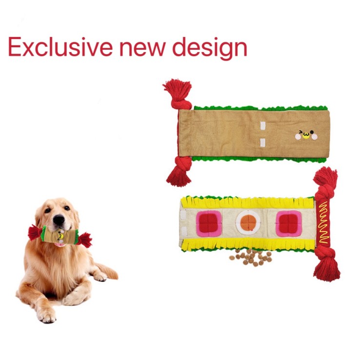 Chenpet Foldable Funny Holding Food Pet  Snuffle Mats Dog Toys