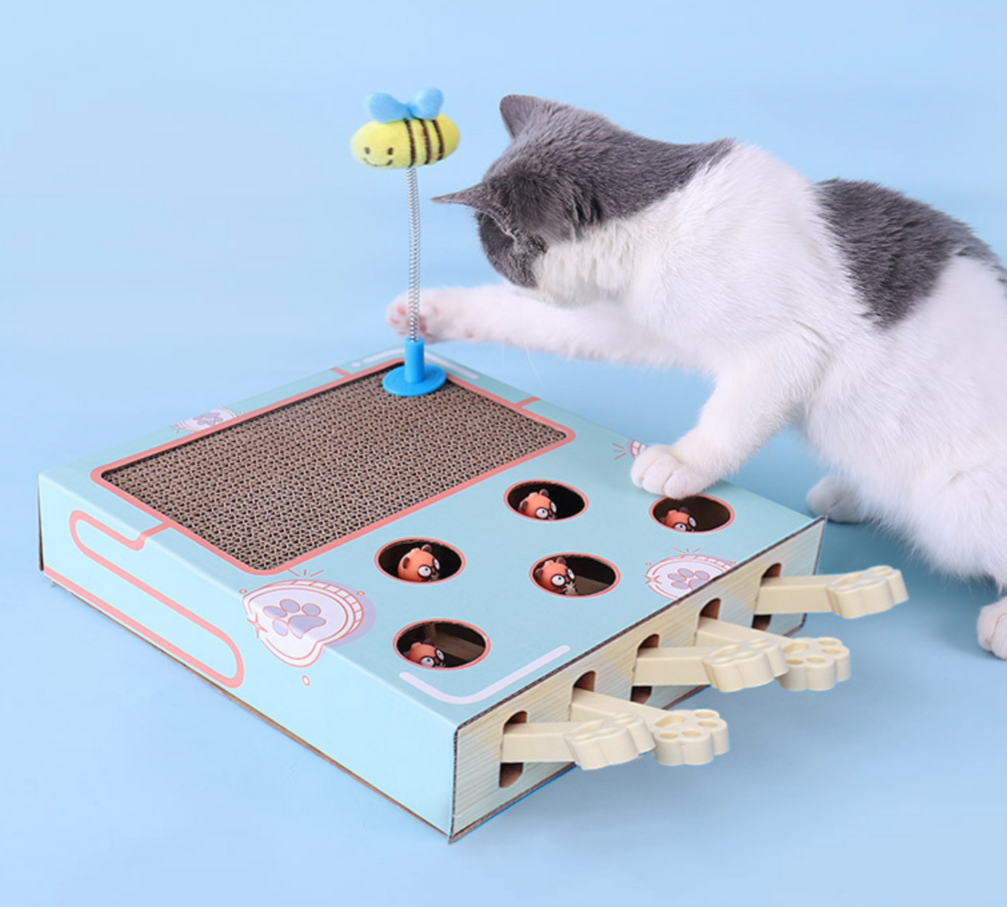 Cat Corrugated Paper Pet Play Toy