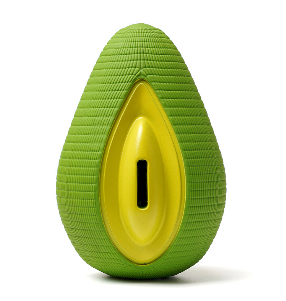 Unique Avocado Design Pet Rubber Dog Toy