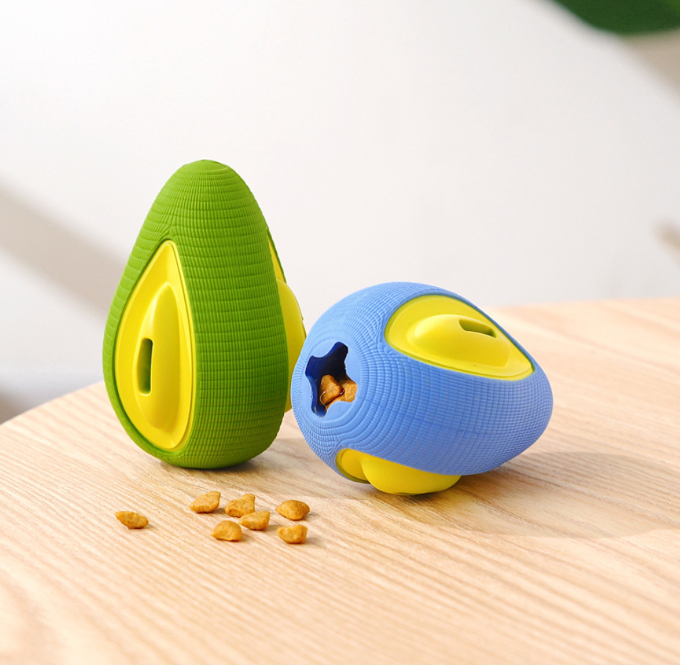 Unique Avocado Design Pet Rubber Dog Toy