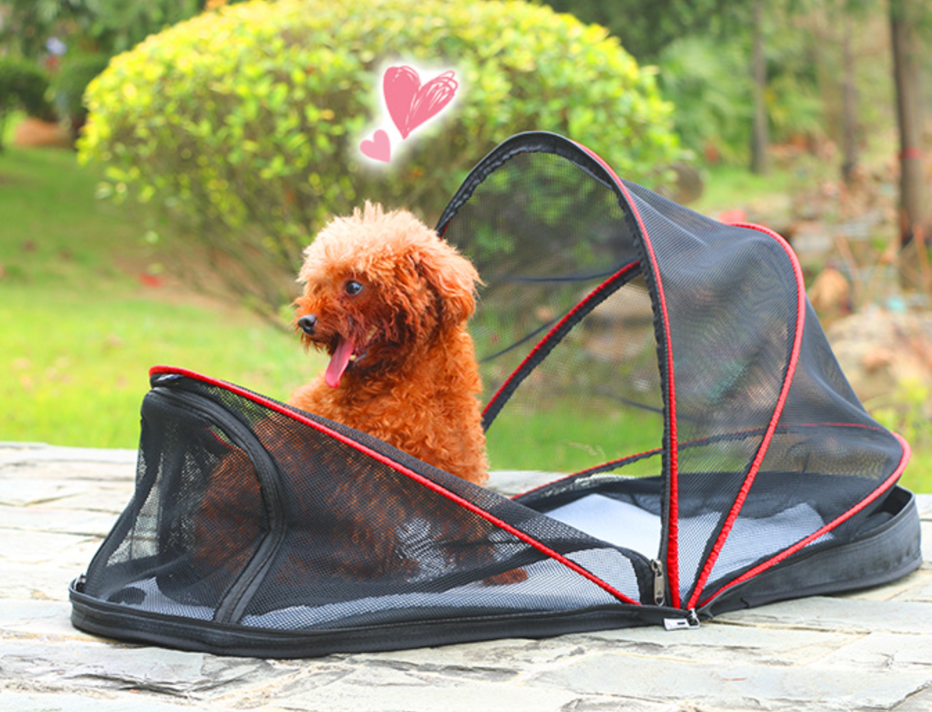 High Quality Breathable Pet Outside Easy Folding Tent