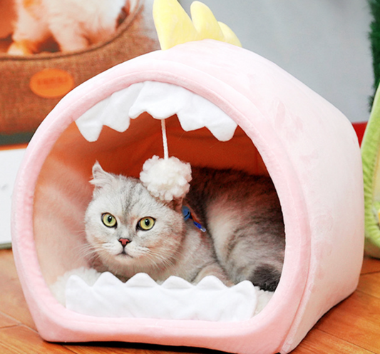Chenpet Wholesale Cozy Plush Pet Bed Lovely Pet House